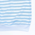 Комплект женский (джемпер, брюки) Полоса цвет голубой, р-р 46 - Фото 7