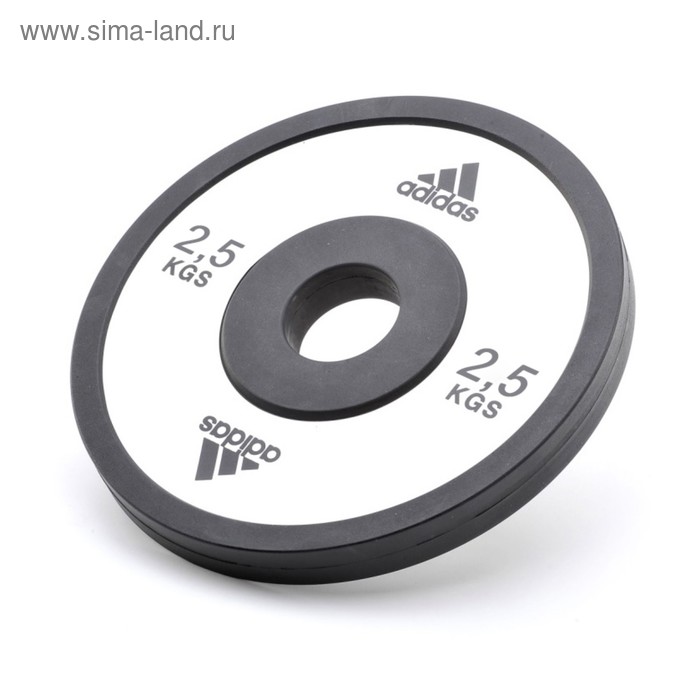 Весовые диски Adidas, (50 мм) 2,5 кг ADWT-10207 - Фото 1