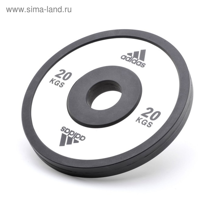 Весовые диски Adidas, (50 мм) 20 кг ADWT-10225 - Фото 1