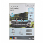 Бассейн каркасный Ultra Frame Set, круглый, 549 х 132 см, песчаный фильтр-насос, лестница, тент, подстилка, 26332NP INTEX - Фото 2