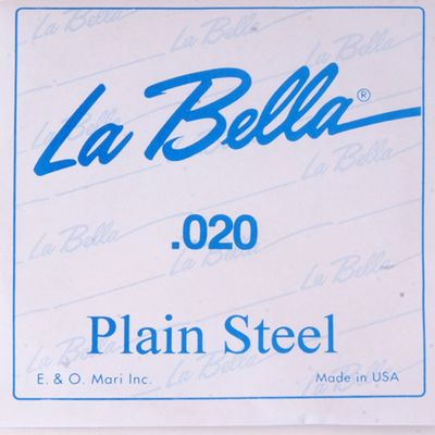 Отдельная стальная струна La Bella PS020  020