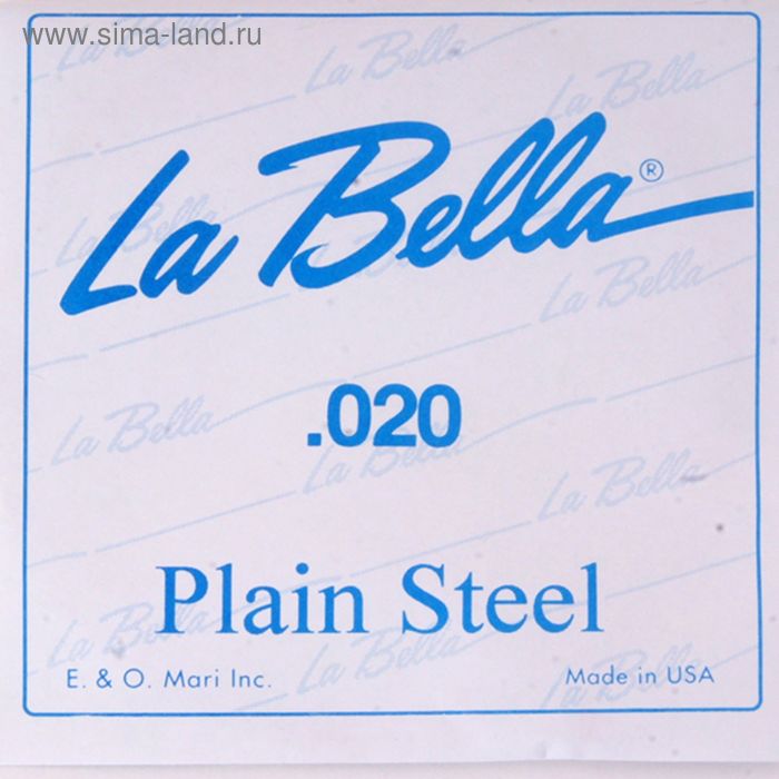 Отдельная стальная струна La Bella PS020  020 - Фото 1