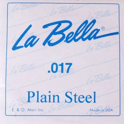 Отдельная стальная струна La Bella PS017  017
