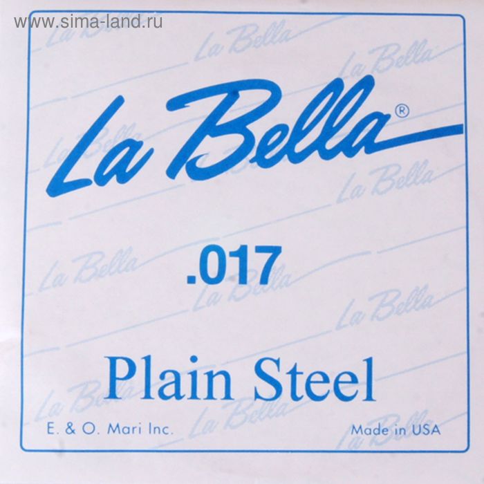 Отдельная стальная струна La Bella PS017  017 - Фото 1