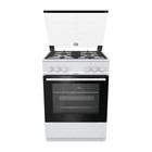 Плита Gorenje K6121WF, комбинированная, 4 конфорки, 68 л, электрическая духовка, белая - Фото 4