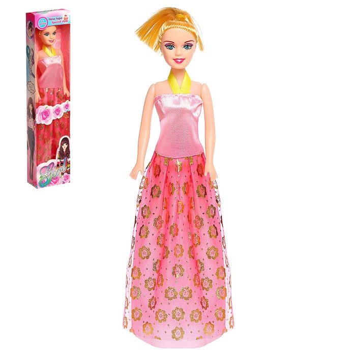 Кукла-модель «Модница» в платье, МИКС - Фото 1