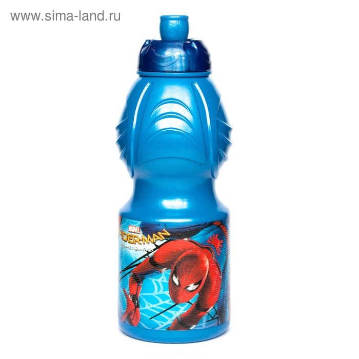 Бутылка 400 мл "Человек-паук", фигурная - Фото 1