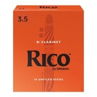 Трости Rico RCA1035 Rico  для кларнета Bb, размер 3.5, 10шт в упаковке - фото 299631732