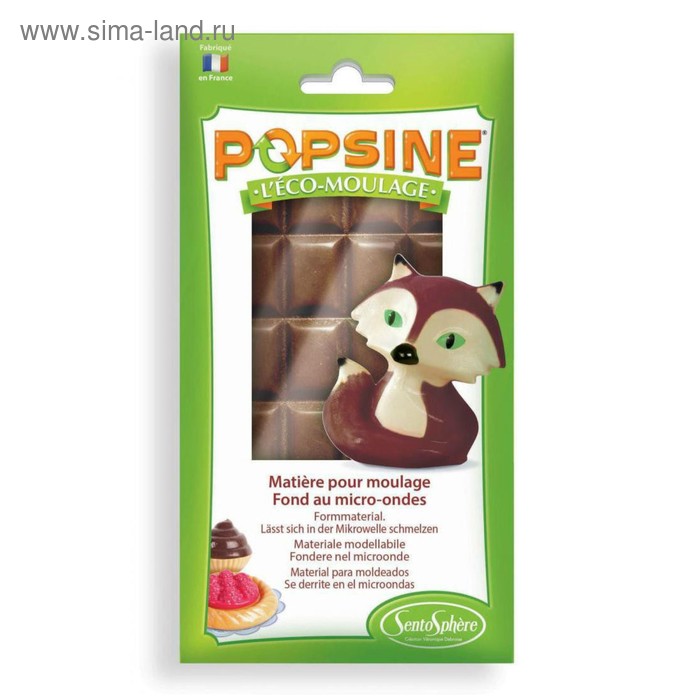 Дополнительный набор для творчества POPSINE, чёрный шоколад, 110 г - Фото 1