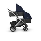 Люлька для коляски UPPAbaby Cruz и Vista 2017 TAYLOR (INDIGO) синяя - Фото 4