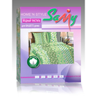 Постельное бельё 1,5 сп. La Marka Home рис.Ромашка зеленая 66(2) 147х210, 150х210, 70х70 2шт 100г/м, хл100% - Фото 2