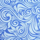 Постельное бельё 1,5 сп. La Marka Home «Узоры Синие» 147х210, 150х210, 70х70 2шт - Фото 2