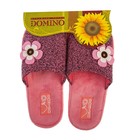 Тапочки женские Domino арт.DA-LA568, цвет розовый, размер 36 - Фото 4
