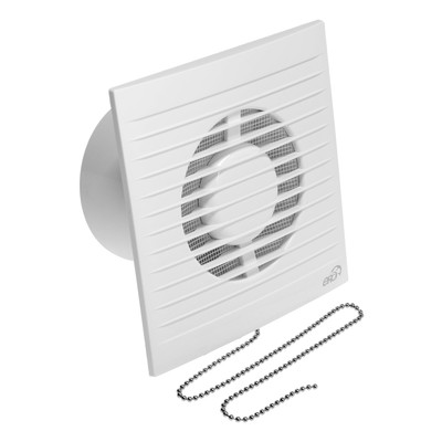 Вентилятор вытяжной ERA E 100-02, 160×160 мм, d=100 мм