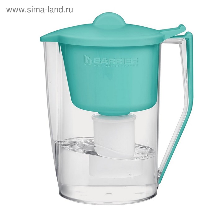 Фильтр-кувшин «Барьер-Классик», 3,2 л, цвет бирюзовый - Фото 1