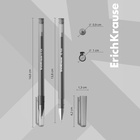 Ручка гелевая ErichKrause. G-Ice, чёрный стержень, узел 0.5 мм - Фото 5