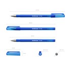 Ручка гелевая ErichKrause G-Ice, чернила синие, узел 0.5 мм, длина линии письма 500 метров - Фото 2
