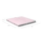 Тетрадь 12 листов в косую линейку ErichKrause «Классика», обложка мелованный картон, розовая - Фото 6