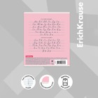 Тетрадь 12 листов в косую линейку ErichKrause «Классика», обложка мелованный картон, розовая - Фото 4