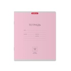 Тетрадь 12 листов в узкую линейку, ErichKrause «Классика», обложка мелованный картон, МИКС 2977083