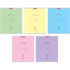 Тетрадь 12 листов в частую косую линейку ErichKrause «Классика», обложка мелованный картон, МИКС - Фото 1