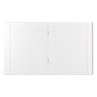 Тетрадь 24 листа в линейку «Классика», обложка мелованный картон, фиолетовая - Фото 2