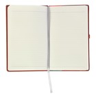 Записная книжка, твердая обложка, А5, 96 листов, линейка Erich Krause ARMONIA, на резинке, коричневая - Фото 2