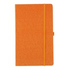Записная книжка, твердая обложка, А5, 96 листов линейка Erich Krause PERFECT, на резинке, оранжевая - Фото 1