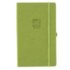 Записная книжка, твердая обложка, А5, 96 листов линейка SCRIBBLE, на резинке, зеленая, EK 36774 - Фото 1