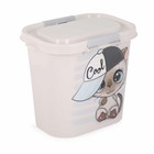 Контейнер Cats для корма, овальный, 10 л, микс цветов - Фото 3