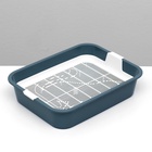 Туалет «Мурка» для кошек, с решёткой, 33×25×7 см, микс цветов - Фото 4