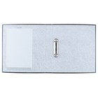 Папка на 2 кольцах А4, ErichKrause Business, 50 мм, 2000 мкм, ламинированная, твердая обложка, черная - Фото 2