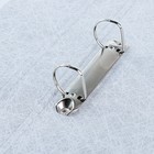 Папка на 2 кольцах А4, ErichKrause Business, 50 мм, 2000 мкм, ламинированная, твердая обложка, черная - Фото 3