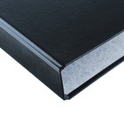 Папка на 2 кольцах А4, ErichKrause Business, 50 мм, 2000 мкм, ламинированная, твердая обложка, черная - фото 8358873