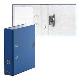Папка-регистратор А4, ErichKrause Work Inside, 70 мм, собранный, ламинированный, картон 2 мм, синий