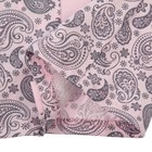 Комплект женский (халат, майка, шорты) Узор цвет розовый, р-р 52 - Фото 5