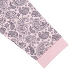 Комплект женский (халат, майка, шорты) Узор цвет розовый, р-р 52 - Фото 6