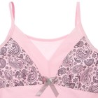 Комплект женский (халат, майка, шорты) Узор цвет розовый, р-р 52 - Фото 7