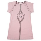 Комплект женский (халат, сорочка) "Двойка для кормящих" цвет розовый, р-р 50 - Фото 10