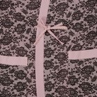 Комплект женский (халат, сорочка) "Двойка для кормящих" цвет розовый, р-р 54 - Фото 6