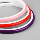 Пяльцы для вышивания с подвесом, пластиковая, d=14.5/16.5 см, МИКС - Фото 4