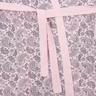 Комплект женский (халат, майка, шорты) Узор цвет розовый, р-р 44 - Фото 3