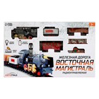 Железная дорога «Классика», радиоуправление, свет и звук, с дымом, работает от аккумулятора - Фото 9