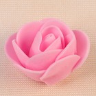 Набор цветов для декора из фоамирана, D=3 см, 10 шт, розовый - Фото 2