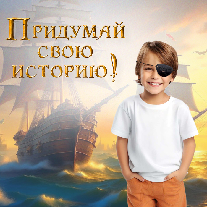 Набор пирата «Капитан Крюк», 10 предметов - фото 1875909878