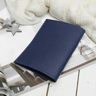 Обложка для паспорта, 5 карманов для карт, флотер, цвет синий - Фото 3