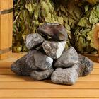 Камень для бани "Хромит" галька, ведро 10кг, фракиця 60-150мм - Фото 2