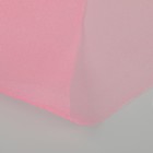 Фатин для свадебного декора, 0,5х0,5 м, ярко-розовый - Фото 1