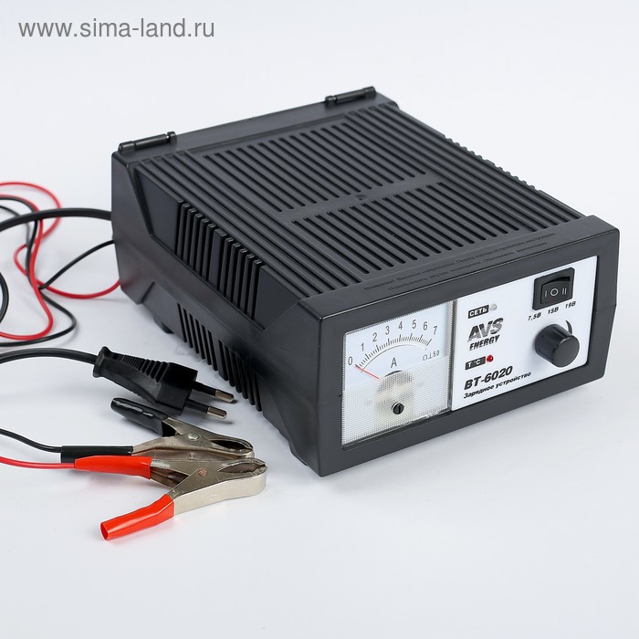 Зарядное устройство для АКБ AVS BT-6020, 7 A, 6-12 В - Фото 1