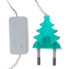 УЦЕНКА Гирлянда «Нить» 5 м, с насадками «Кубик тающий», серебристая нить, 20 LED, 220 В, мигание, свечение мульти - Фото 8